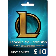 League of Legends £10 GBP Prepaid Gift Card